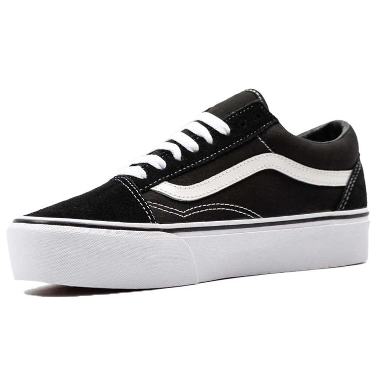 Платформы Vans Old Skool Черно-белые VN0A3B3UY28