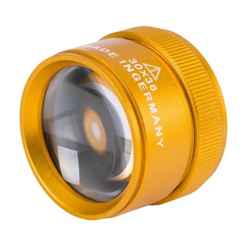 Professional 30X Magnified Reading Lens Microscope for Watch Repair Stamps Card Newspapers Stone