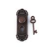 1pc Funny DIY Accessories Retro 1/12 Dollhouse Miniature Mini Door Lock Key
