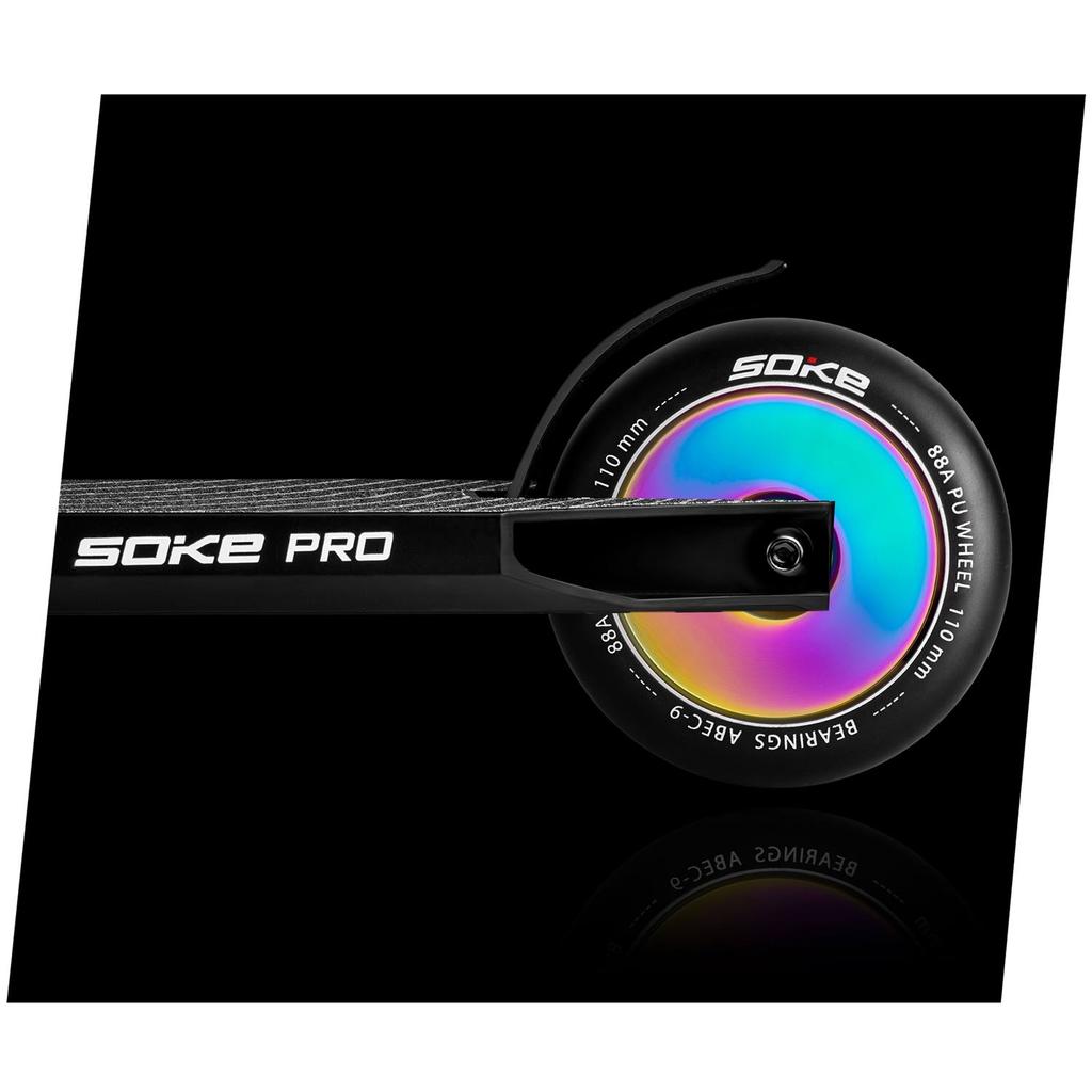 110 Mm Full Rainbow Scooter Wheels 2 Pcs