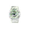 Серия G-SHOCK с двойным ЖК/стрелочным дисплеем, модный уличный белый-зеленый, модный разбрызганные чернила, классический стрелочный, ударопрочный GA-110TX-7A