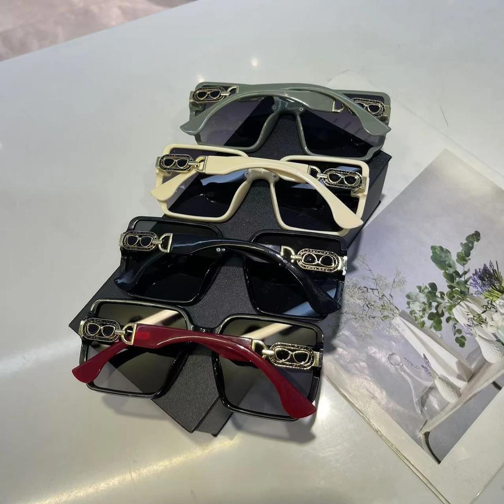 Women's Sunglasses High-definition Light Luxury Rectangular Frame Sunglasses Fashionable Trendy Eyeglass Frames and Sunglasses