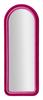 Настенное зеркало Cloe Fuxia Velvet см 60X4X160