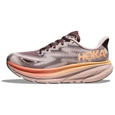 HOKA Clifton 9 GORE-TEX Cosmic Pearl Smoky Quartz Женские кроссовки Розовые 1141490-CMK