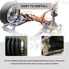 A76T-Car Universal Steering Rack And Pinion Boot Steering Rack Boot Tool Kit, Dustproof Silicone Inner Tie Rod Boot Set