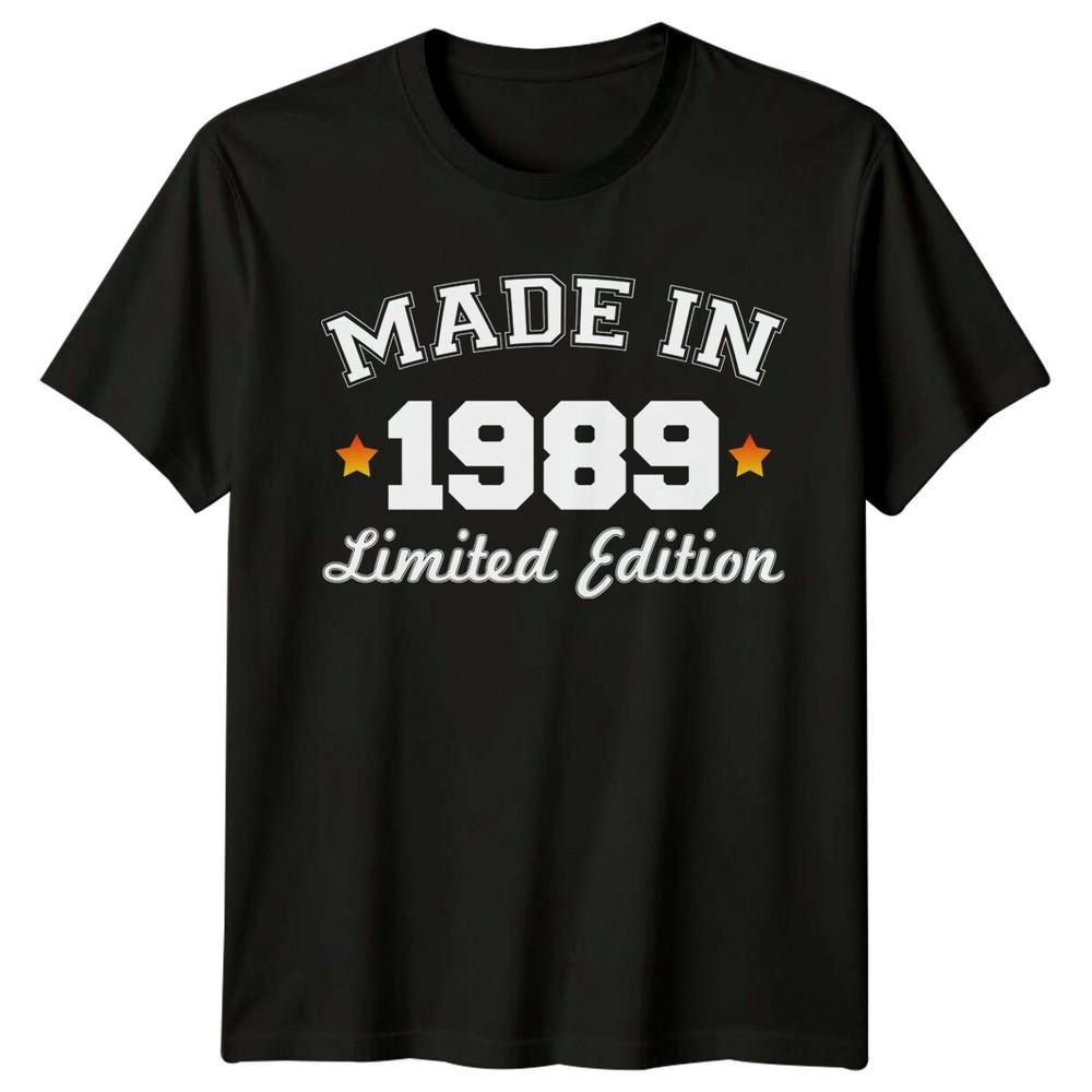 Made In 1989 Mens T Shirt 37th Birthday Gift Vintage thirtyseven Year Old a Unisex T-Shirt