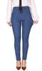 Spodnie Jeans Damskie Jegginsy Z Wysokim Stanem 36 S Firi