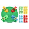 Hungry Frogs Game Family Board Game Classic Board Games for Kids 3 Years and OlderGreen Big Plate