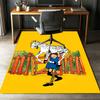 Pippi Longstocking Printed Carpet Rug for Office Chair Living Room Bedroom Kitchen Room Decor Gifts