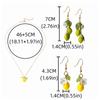 Sweet Dangle Earrings Acrylic Fruit Hooks Earring Gift Lemon Shaped Necklace  Casual Wear