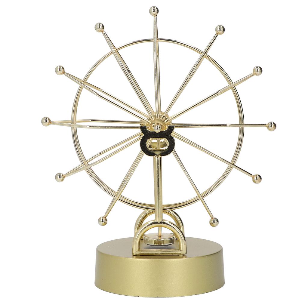 Электронное колесо обозрения настольная игрушка магнитное вращение вечный двигатель украшение для дома золото
