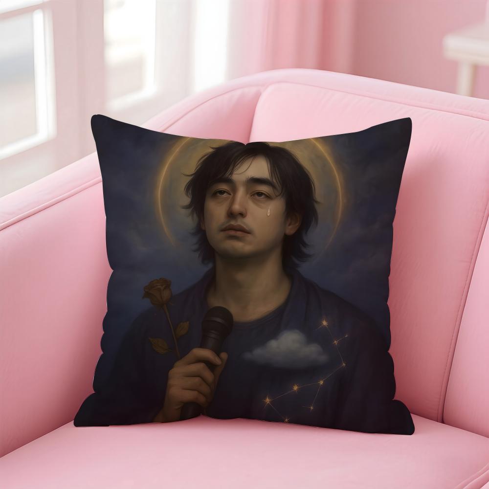 J-Joji M-Miller Наволочка-подушка Льняная Наволочка Мягкий Декор Для Дивана Домашней Комнаты