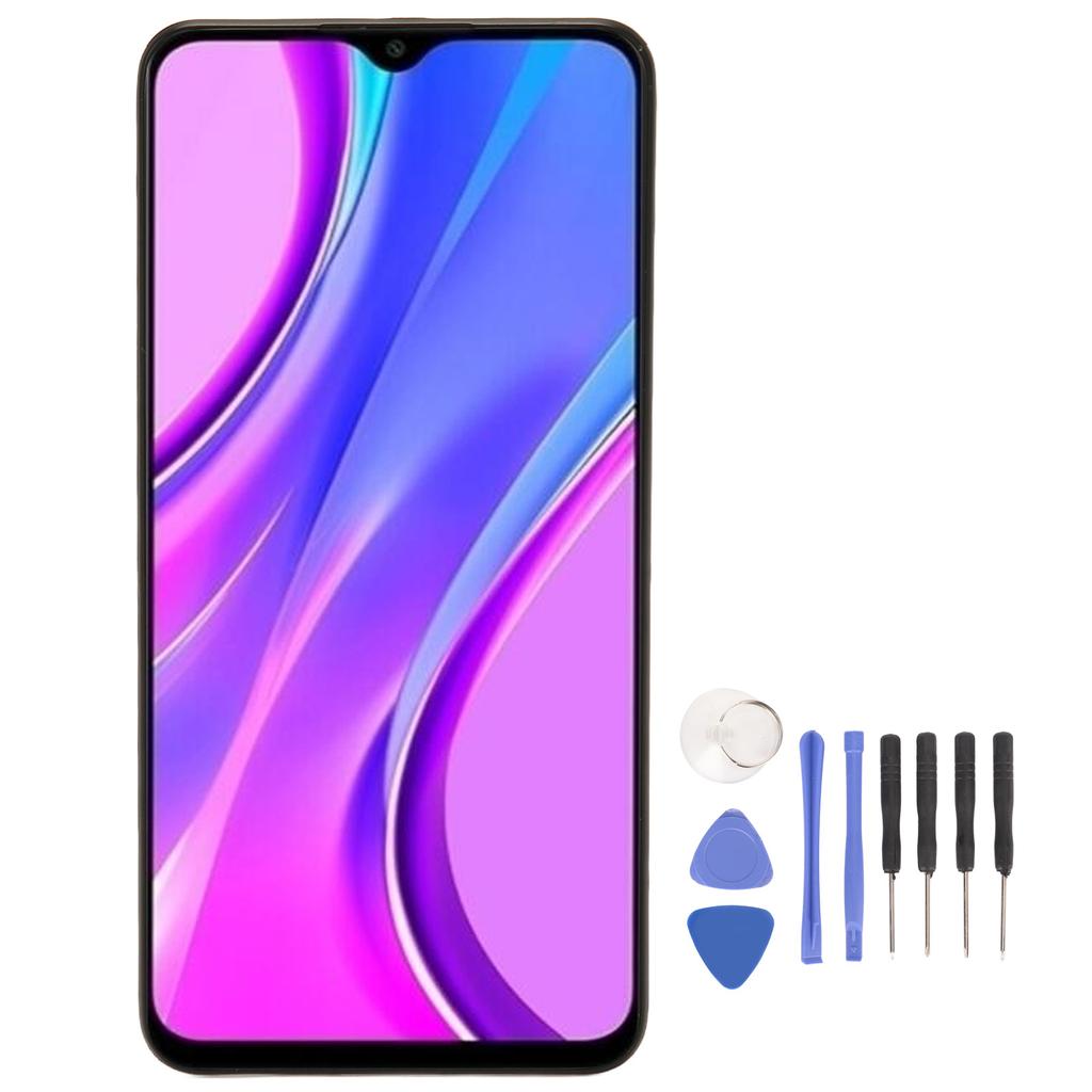 6.53-дюймовый телефон ЖК-экран замена с инструментами телефон дисплей экран сенсорный дигитайзер для Redmi 9