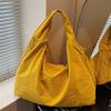 Large Capacity Tote Bag Women's New Simple Casual Versatile Lazy Shoulder Bag Commuting Shopping Underarm Cloth Bag