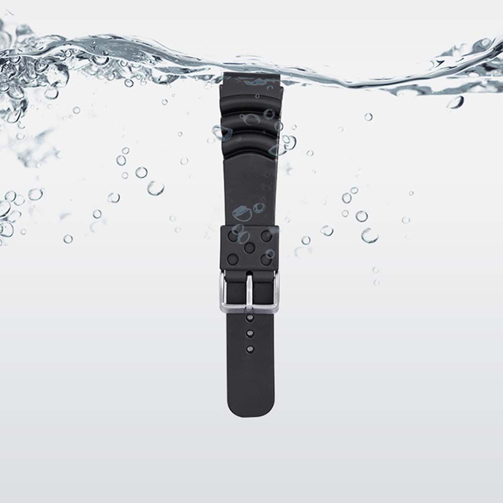 Качество для часов Seiko Casio, резиновый 20 мм 22 мм, спортивный ремешок для часов, ремешок для часов, силиконовый ремешок, браслет