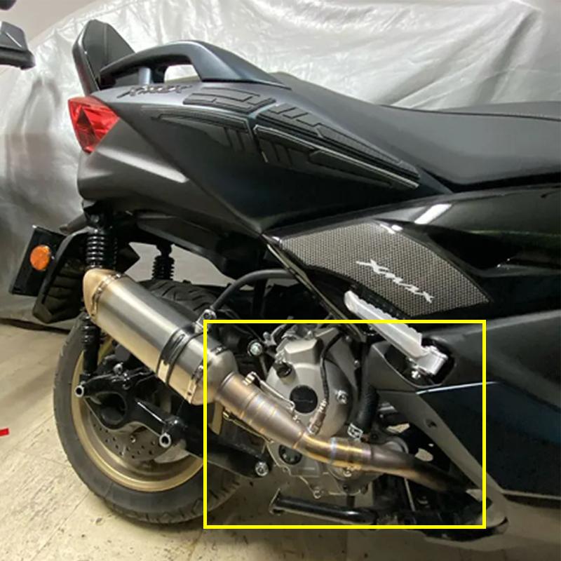 xmax xmax300 Motorcycle exhaust system Modify For Yamaha XMAX250 XMAX300 Xmax 250 300 2020-2022 51mm exhaust pipe