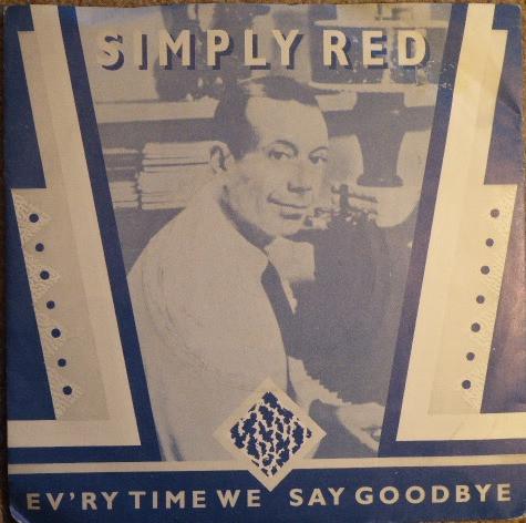 7-дюймовая пластинка SIMPLY RED Evry Time We Say Goodbye YZ161 WEA 1987 UK Джаз Б/у