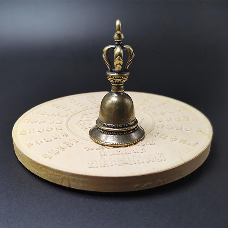 Retro Copper Bell Wind Chimes Brass Crafts Die-Casting Wind Chimes Bronze Bell