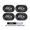 BBEQ3 4pcs Car Mounted Door Shock Absorber Pad Anti-Collision Sticker For KIA Rio K5 K2 Sportage Ceed Sorento Picanto Stinger Soul