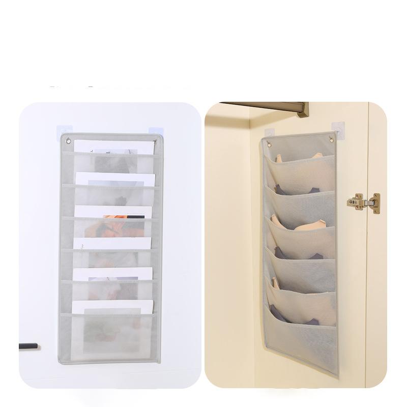 Сумка для хранения документов, карман для хранения из ткани Оксфорд, складной держатель для подвесных файлов, каскадный тканевый органайзер для офиса