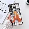 Мягкий чехол для телефона Rurouni Kenshin Anime для Xiaomi Redmi Note 14 15 Pro Plus 13 12 11S 11T 5G 10 9S 9 С покрытием Защита от падения Fundas