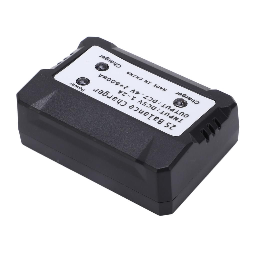 2S балансировочное зарядное устройство 7.4V LiPo зарядное устройство для Wltoys RC Car Boat Plane Toy черный