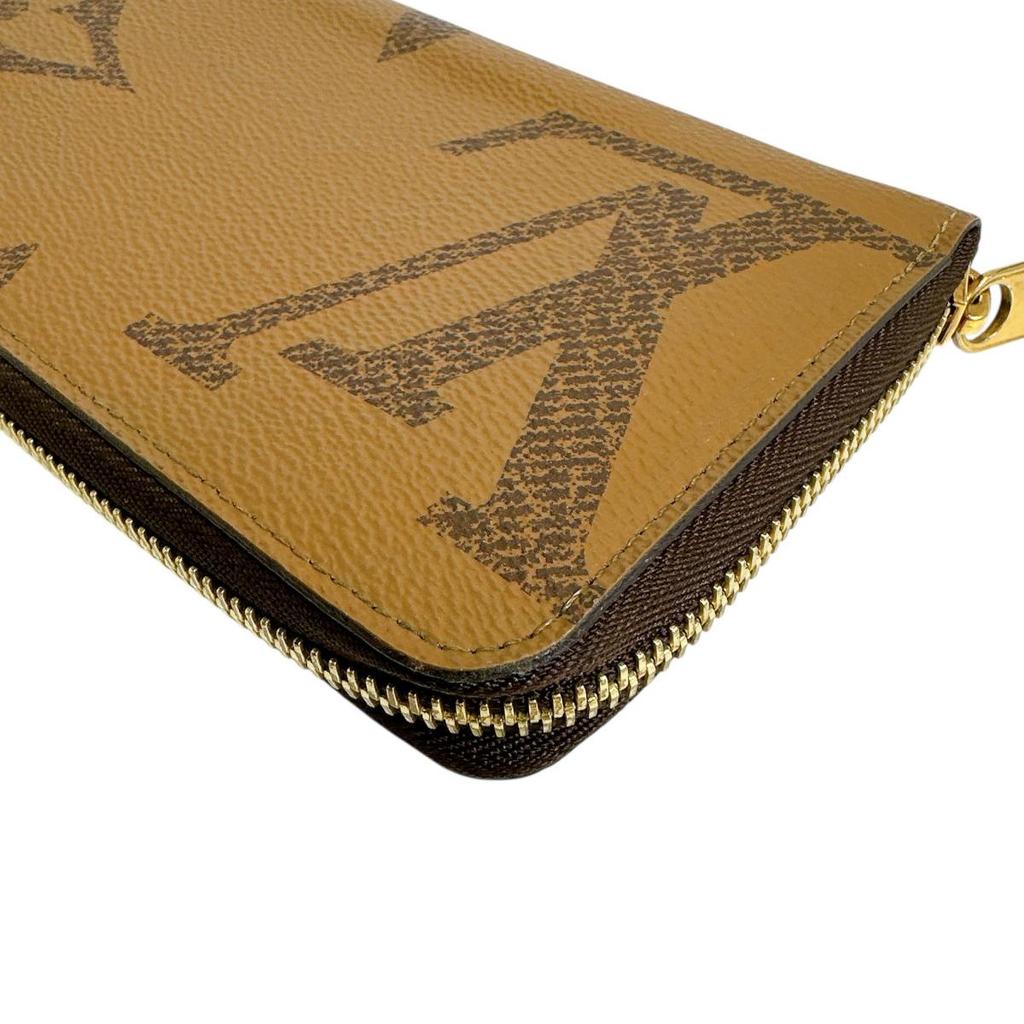 LOUIS VUITTON Monogram Giant Zippy wallet Long Wallet purse Monogram M69353 Used