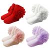 0-6 Month Toddlers Infants Ankle Socks Baby Girls Princess Flowers Socks