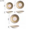 Creative Hammer Texture Ceramic Plate Salad Plate Pasta Plate Sashime Dish Deep Plates Hotel Molecular Cuisine Display Tableware