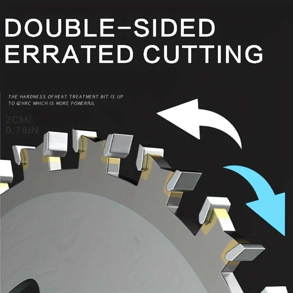 4" 110 мм x 20 мм 40T двухсторонний сплав дисковая пила диск для резки дерева многоцелевой деревообрабатывающий отрезной диск для угловой шлифовальной машины