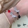 Rose Butterfly Chic Bracelet Womens Summer Fashion Retro Style National