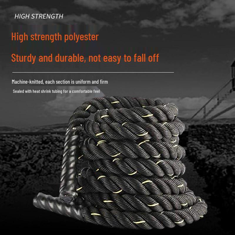 Bingrong Battle Rope for Fitness and Strength Training