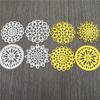 4pcs Lace Circle Metal Cutting Dies for Scrapbooking Photo Album DIY Craft Dies for Christmas Paper Card Cutting Dies