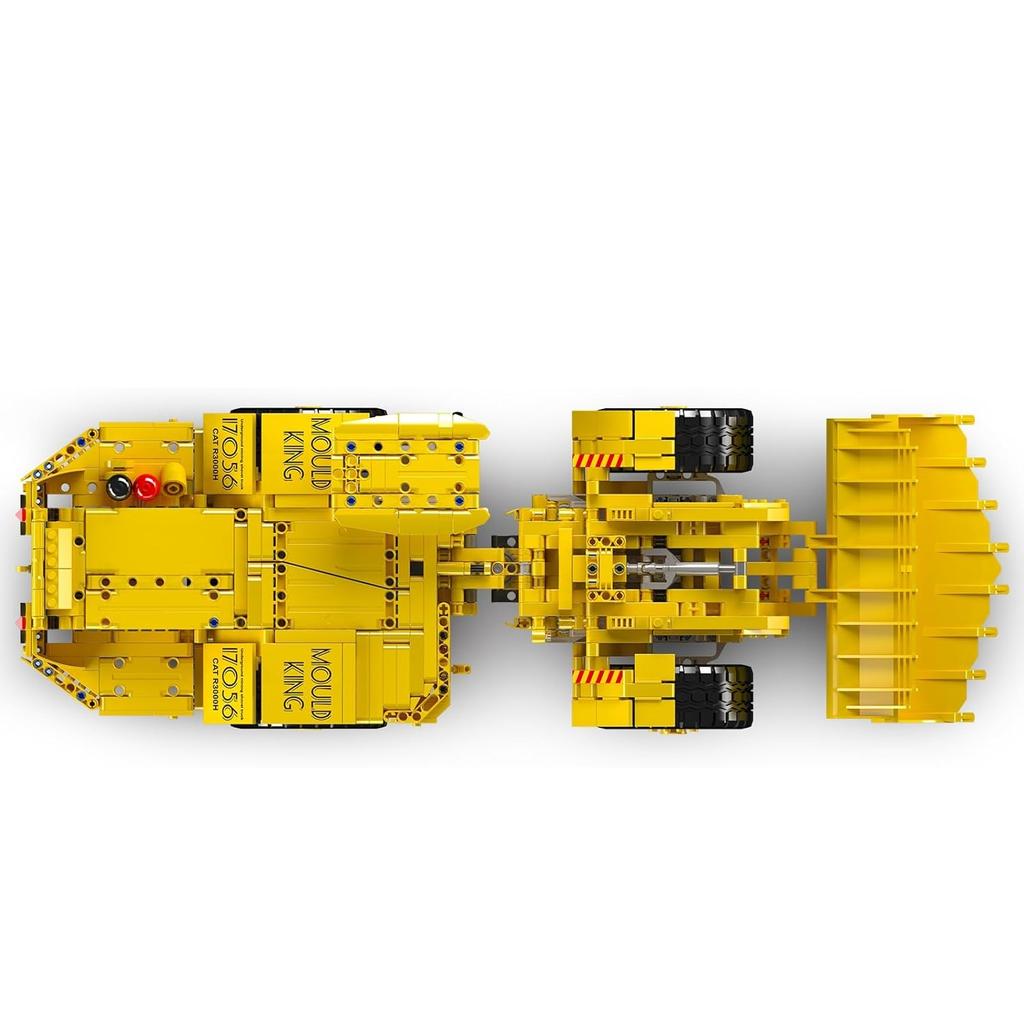 MOULD KING 17056 Технический автомобильный строительный блок с дистанционным управлением R3000H Модель шахтного погрузчика в сборе Грузовик Кирпичные игрушки Детский подарок