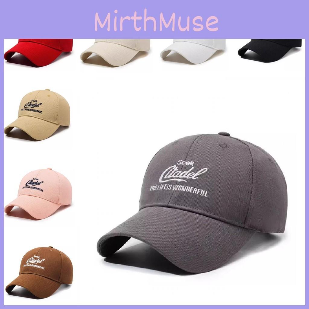 Embroidery Trendy Letter Adjustable Cotton Baseball Hat Details Street Look