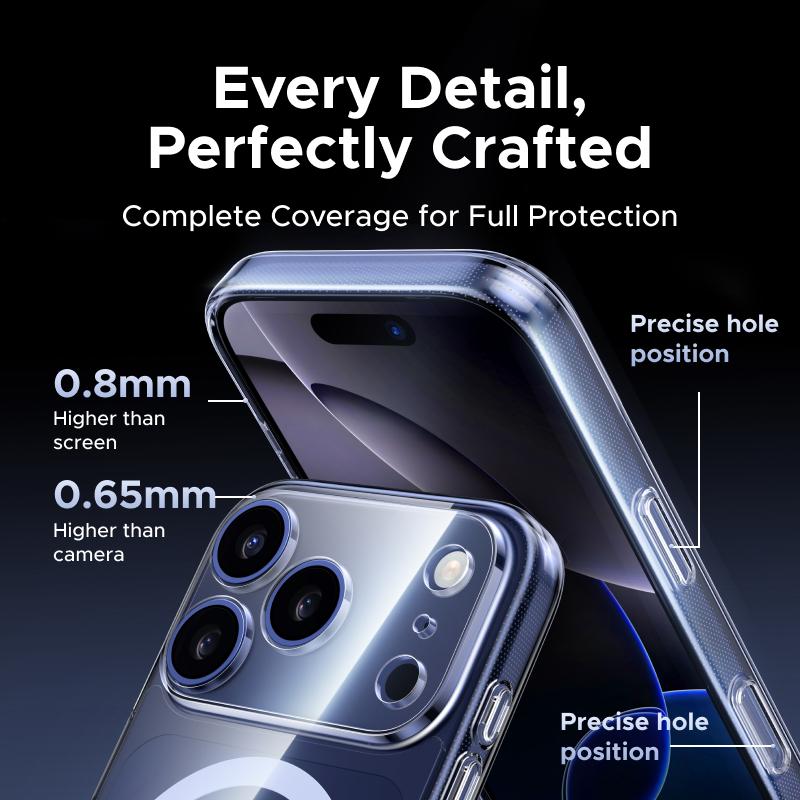 Магнитный чехол UGREEN для iPhone 17 Pro Чехлы Ударопрочный чехол для iPhone 17 16 15 14 Pro Air 17pro max для Magsafe Macsafe Чехол