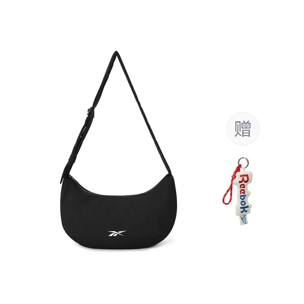 Reebok Fabric Crossbody Bags Regular Unisex Red/Black RB250007M
