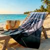 Chelsea Customizable Name Beach Towel Quick-Dry Soft Microfiber Suitable for Swimming Gym Camping Yoga Vacation