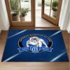 Canterbury-Bankstown Bulldogs Design Crystal Velvet Rug Soft Decorative Mat for Bedroom Entrance