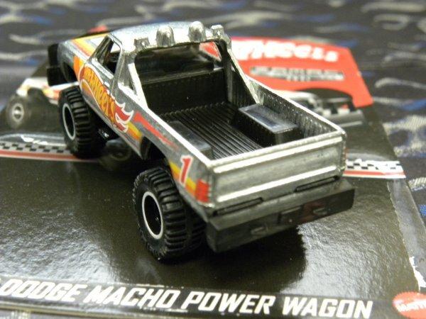 Hot Wheels 1980 Dodge Macho Power Wagon Zamac 2021 Edition Hot Loose Collector's Wheels