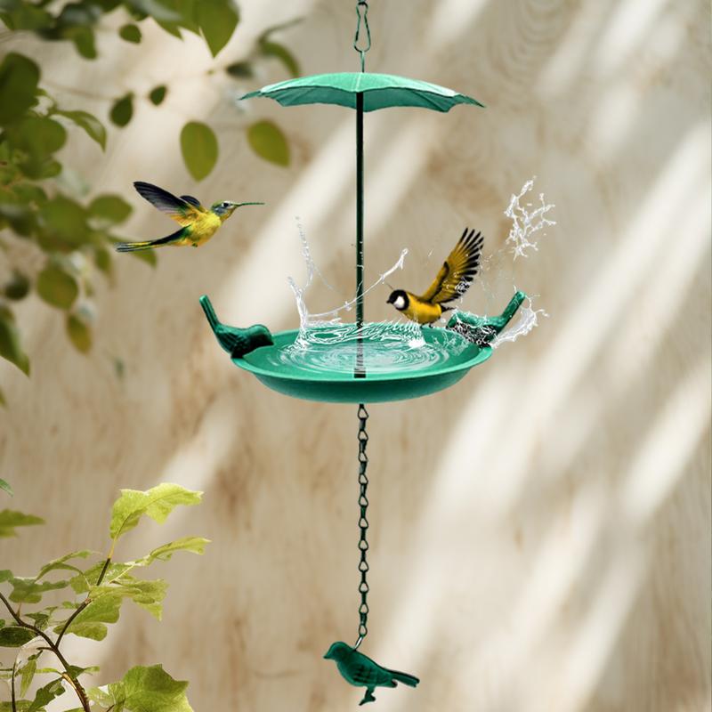 Уличная кормушка для птиц Миска для корма для птиц Кормушка для птиц Кормушки для диких птиц Защищенный от белок Декор для сада Железо Уличные ванночки для птиц Птица