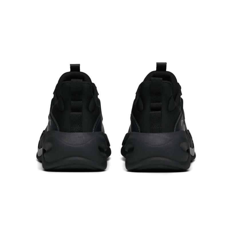 Anta Chao Worship 2.0 Амортизация Нескользящие Износостойкие Низкие Спортивные Повседневные Кроссовки Мужские Черно-Серые 112218840-2