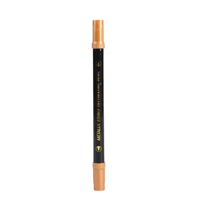 Пищевые маркеры Color Double Sided Edible Food Coloring Marker с тонким и толстым наконечником, пищевой маркер для DIY