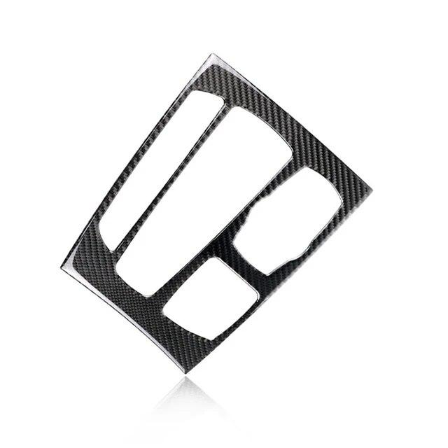 Car Styling Carbon Fiber Gear Shift Panel Frame Cover Trim For BMW X5 X6 F15 F16 2014 2015 2016 2017