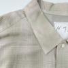 ANCELLM ANC-SH61-A OMBRECHECK SHIRT Tops 2 Beige X greenUsed