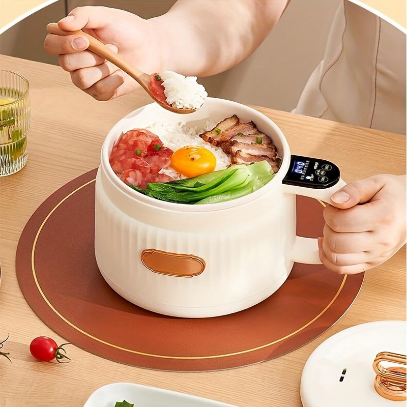 Мини-электрическая плита, небольшая многофункциональная домашняя, кастрюля для приготовления лапши быстрого приготовления в общежитии, мини-электрическая плита с антипригарным покрытием