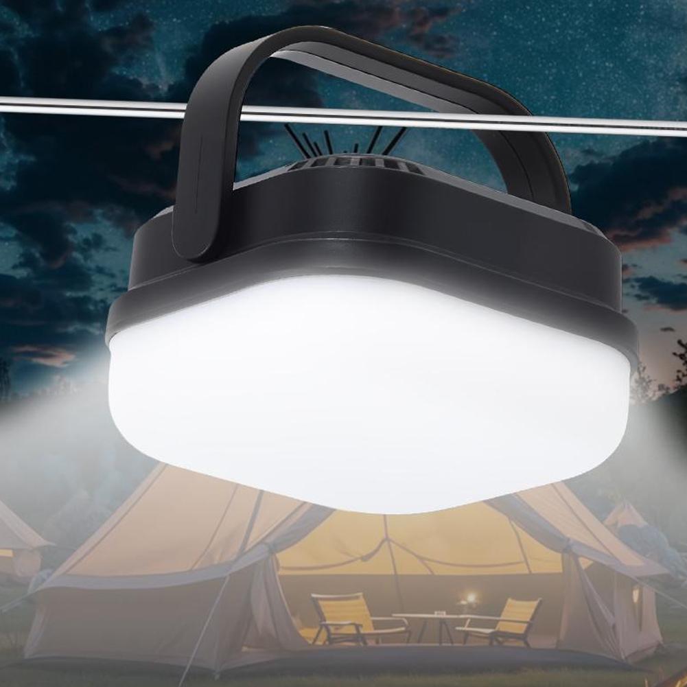 Portable Outdoor Camping Lantern Three-level Dimming Multi-functional Mini Lamp USB Rechargeable Emergency Light for Outdoor Use