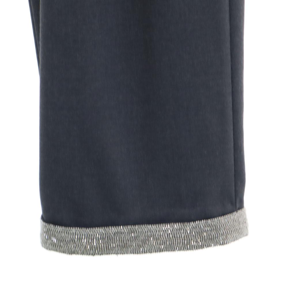 Brunello Cucinelli Укороченные брюки 36 Угольно-серый Женские Б/у