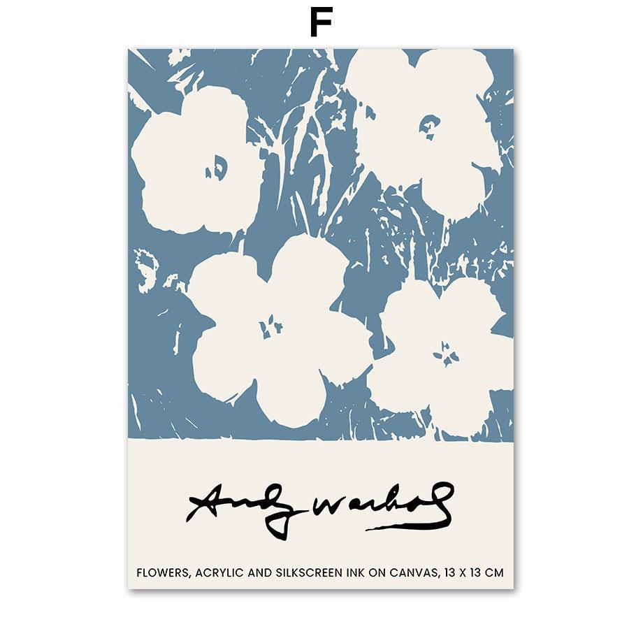 Синий Матисс Яёи Кусама Баухаус Пикассо настенная живопись на холсте плакаты на скандинавскую тему и принты настенные панно для декора гостиной