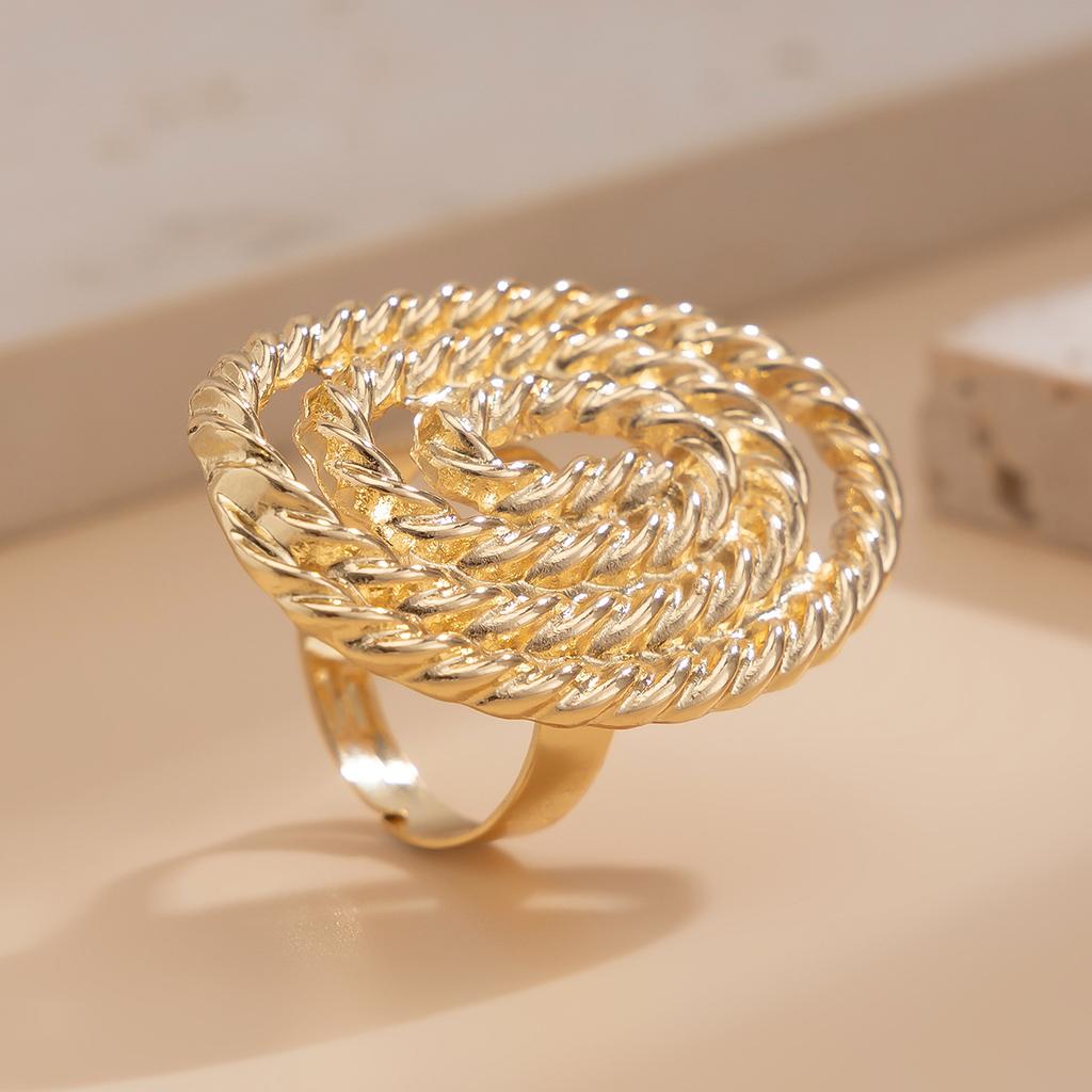 Женские модные ювелирные изделия, овальные кольца с геометрическим рисунком, креативные регулируемые кольца на палец с искусственным жемчугом, винтажные подарки для вечеринки